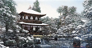 雪で華やぐ